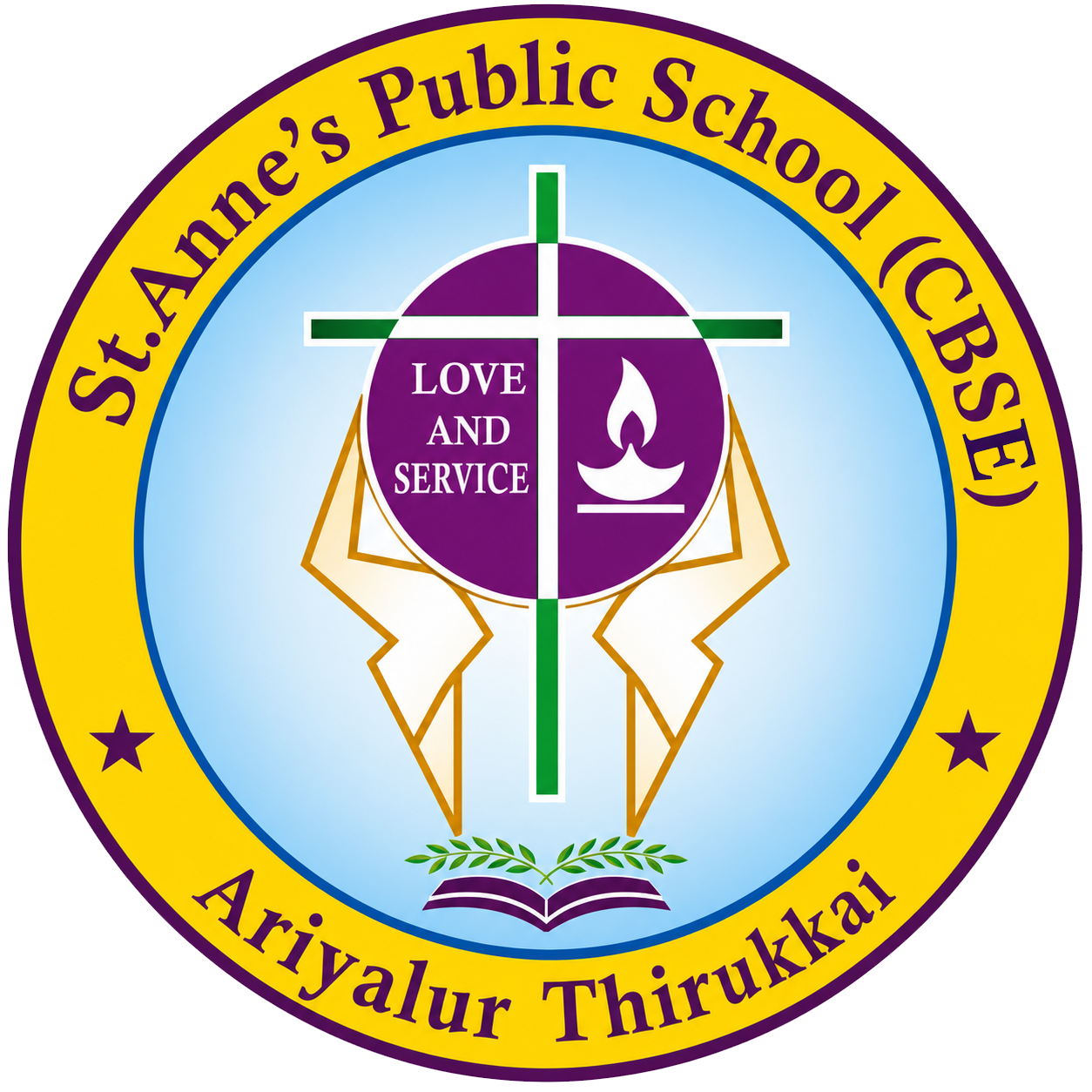 St. Anne's Public School (CBSE) logo